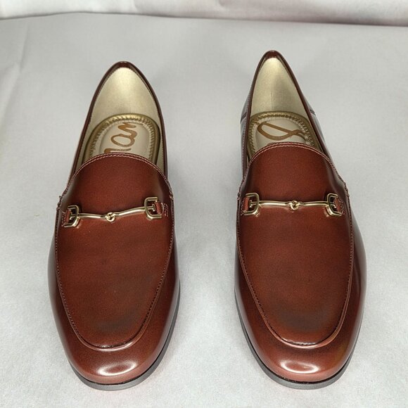 Sam Edelman Women's Loraine Brandy Boxlea Loafers Flats Size 10 - Picture 2 of 6